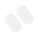 Pair of Silica Gel Heel Cushion Cup Half Insole Pads Pain Relief