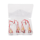 4pcs Carp Fishing Hooks Power Bait Trap Explosion Hooks Tackle & Storage Box