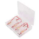 4pcs Carp Fishing Hooks Power Bait Trap Explosion Hooks Tackle & Storage Box