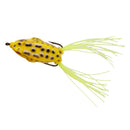 Frog Design Fishing Bait Hooks Tackle Lure - Yellow
