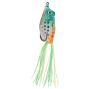 Frog Design Fishing Bait Hooks Tackle Lure - Green Orange