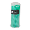 100Pcs Disposable Eyelash Extension Micro Brush Applicators Mascara - Green