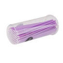100Pcs Disposable Eyelash Extension Micro Brush Applicators Mascara - Purple