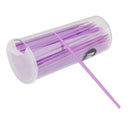 100Pcs Disposable Eyelash Extension Micro Brush Applicators Mascara - Purple