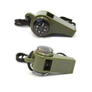 3 In 1 Camping Hiking Emergency Survival Gear Whistle Compass Thermometer