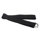 180cm Yoga Stretch Belt Fitness Exercise Training Strap Belt - Black