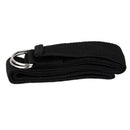 180cm Yoga Stretch Belt Fitness Exercise Training Strap Belt - Black