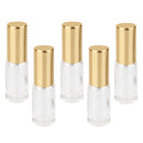 5 Tiny Small GLASS Atomizer Spray Bottle ENSSENTIAL OIL Perfume Mist Sprayer