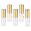 5 Tiny Small GLASS Atomizer Spray Bottle ENSSENTIAL OIL Perfume Mist Sprayer