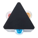 Triangular Hourglass Colore Sand Clock 3/5/7 Minutes Hour Meter - Black A8H6