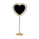 10 Pieces Heart Mini Blackboard Chalkboard Message Wedding Party Table Deco