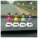 Plastic Solar- Dancing Hula Girls (Assorted Colors)