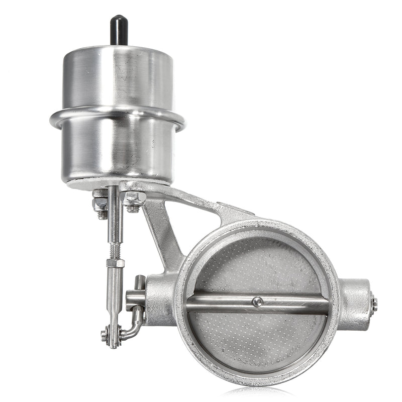 63mm 2.5'' Stainless Exhaust Control Valve Switch Kit Vacuum Actuator Open/Close Style