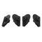 10pcs Left Battery Cover Clips Black For Harley Sportster XL883 XL1200 48 72 04-17