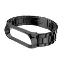 Bakeey Three Beads Solid Stainless Steel Watch Band Watch Strap Replacement for Xiaomi Miband 4