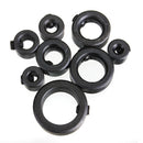 8pcs 3-16MM Drill Bit Shaft Depth Stop Collars Ring Set Wood Drills