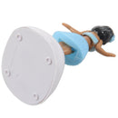 Solar Powered Dancing Hula Girl with Blue Skirt