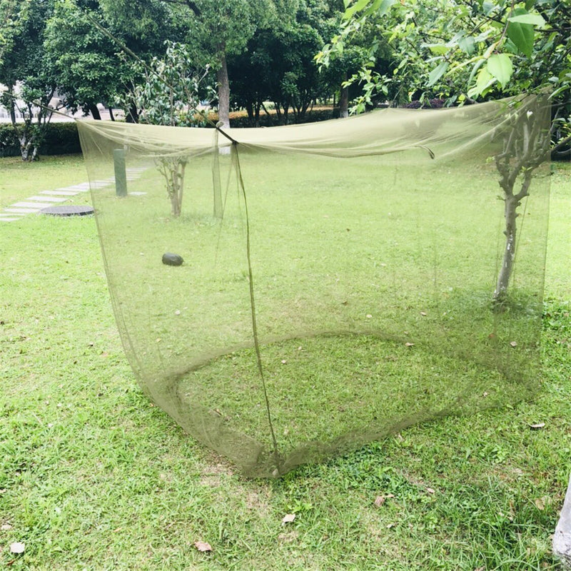 200x90x180cm Outdoor Camping Tent Sunshade Mosquito Net Insect Bugs Cover Netting