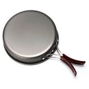 IPRee 1.7L Outdoor Camping Non-stick Pot Portable Picnic Skillet Frying Pan Tableware Cookware