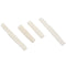 2 Sets of 4pcs 6 String Acoustic Guitar Bone Bridge Saddle and Nut Made of