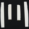 2 Sets of 4pcs 6 String Acoustic Guitar Bone Bridge Saddle and Nut Made of