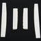 2 Sets of 4pcs 6 String Acoustic Guitar Bone Bridge Saddle and Nut Made of