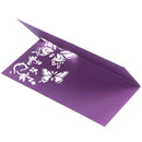 60x New Butterfly Flower Place Table Numbers Guest Seating Name Cards for W