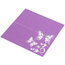 60x New Butterfly Flower Place Table Numbers Guest Seating Name Cards for W