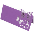 60x New Butterfly Flower Place Table Numbers Guest Seating Name Cards for W