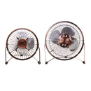 4/6 Inch Retro Protable USB Mini Air Cooling Fan Desk Desktop PC Computer Cooler