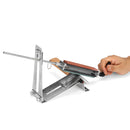 Knife Sharpener Professional All Iron Steel Kitchen Sharpening System Tools Fix-angle With 4 Stones Whetstone