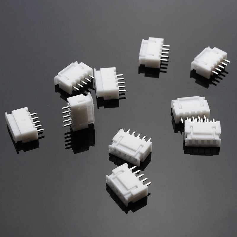 Excellway 10sets of 4S 5Pin 2.54mm Lipo Balance Jack Connector Plug Diy Housing Model Kit