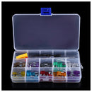 100 Pcs Mini Blade Fuse 2/3/5/7.5/10/15/20/25/30/35Amp Assortment Blade Fus