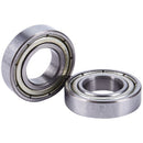 10 Pcs 12mm x 24mm x 6mm Sealed Deep Groove Radial Ball Bearings 6901Z B6M3