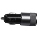 2.1 Ah Dual USB Blu-ray car charger Aluminum Alloy Car Charger 2.5 * 2.5 *  E3Q1