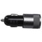 2.1 Ah Dual USB Blu-ray car charger Aluminum Alloy Car Charger 2.5 * 2.5 *  E3Q1
