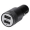 2.1 Ah Dual USB Blu-ray car charger Aluminum Alloy Car Charger 2.5 * 2.5 *  E3Q1