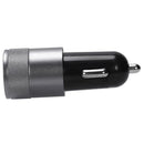 2.1 Ah Dual USB Blu-ray car charger Aluminum Alloy Car Charger 2.5 * 2.5 *  E3Q1