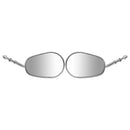 8mm Rear View Side Mirror Fits For Harley Davidson Sportster Touring XL 883