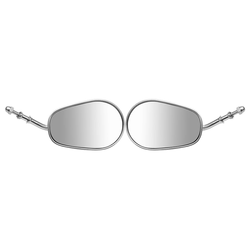 8mm Rear View Side Mirror Fits For Harley Davidson Sportster Touring XL 883
