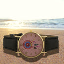 Women's Fashion Single Pointer Watch Dream Catcher Women's Watch Quartz Wom X2C5