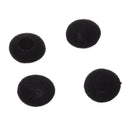 Fasdga 100 Pcs Black Sponge Earbud Headphone Cap Ear Pads Cover Replacement V2H4