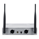 Wireless Microphone System UHF 2 Channel Handheld Mic Kraoke Speech