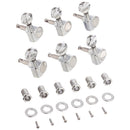 6pcs 6R Guitar Tuning Pegs Tuners Machine Heads for Fender Replacement E5W8
