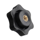 4Pcs Through Hole Plum Blossom Nut M5 Hand Screw Heated Bed Platform Leveling Nut for 3D Printer