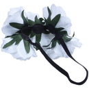 Women's Hawaiian Stretch Rose Flower Headband Floral Crown for Garland Part I9B3