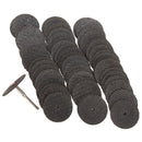 60pcs 1/8 Inch Mandrel Fiber Glass Reinforced Cut Off Wheel for Dremel