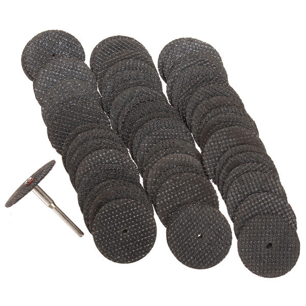 60pcs 1/8 Inch Mandrel Fiber Glass Reinforced Cut Off Wheel for Dremel