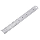 Drillpro 26mm Width 20/30cm Length Straight Ruler With Locking Stop Metric/Inch Woodworking Line Locator