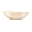 50x finger food - bowls, "boat" biodegradable wood 11 cm x 6.5 cm Z7J1
